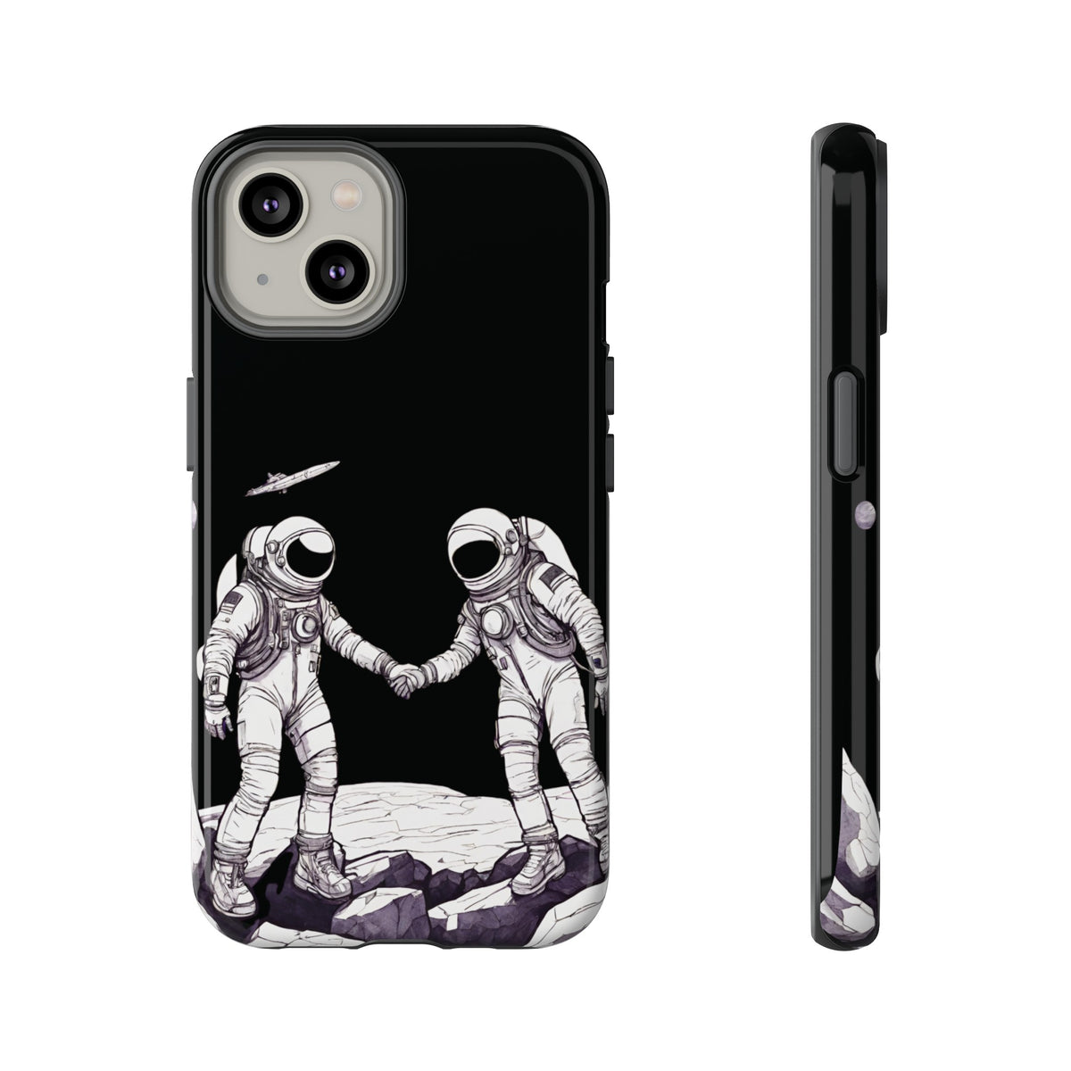 SpaceArt Astronaut Tough iPhone Cases