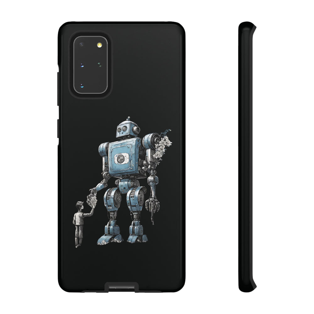 Robot Space Art Samsung Galaxy Case: Tough & Stylish