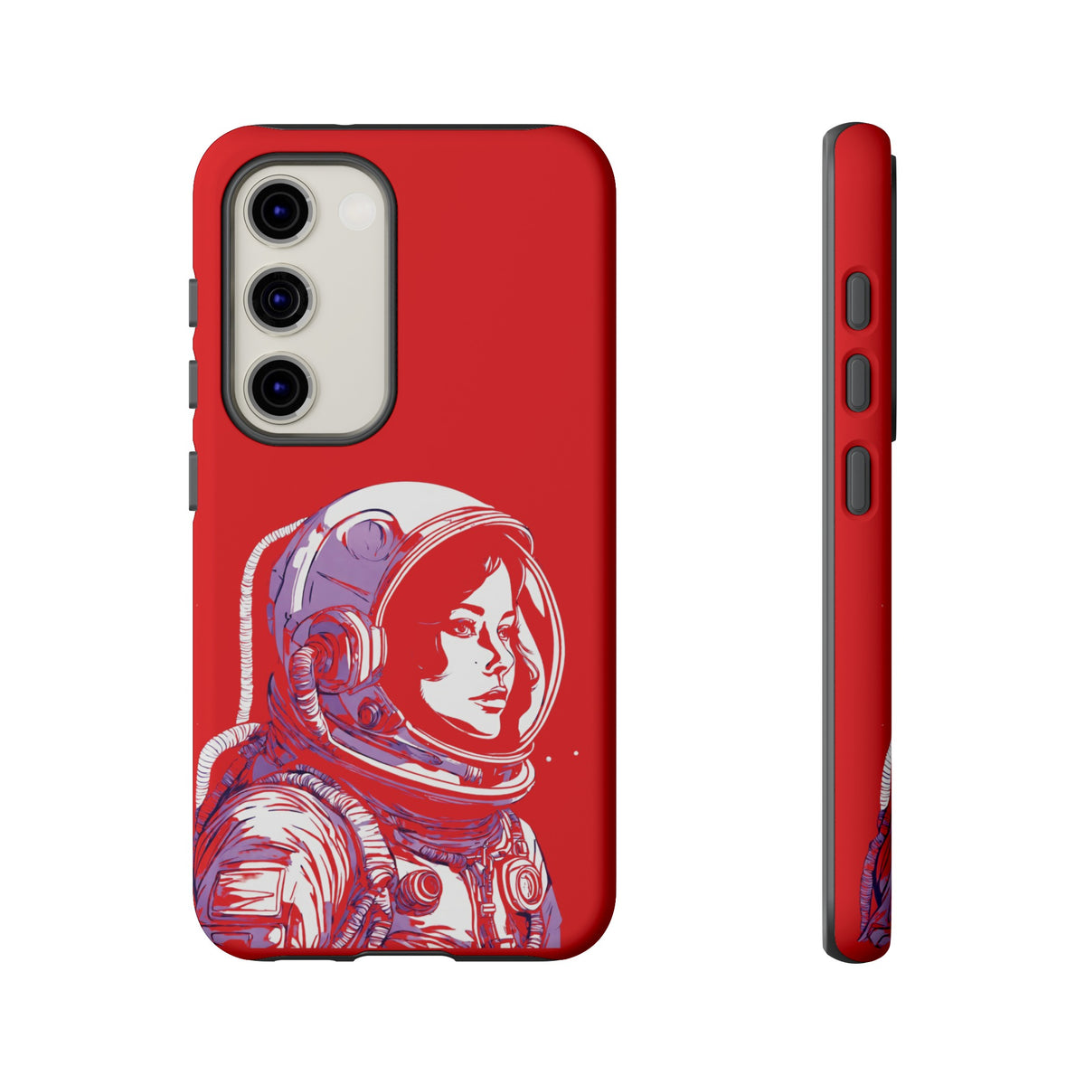 Duotone SpaceGirl SpaceArt Tough Samsung Galaxy Mobile Cases