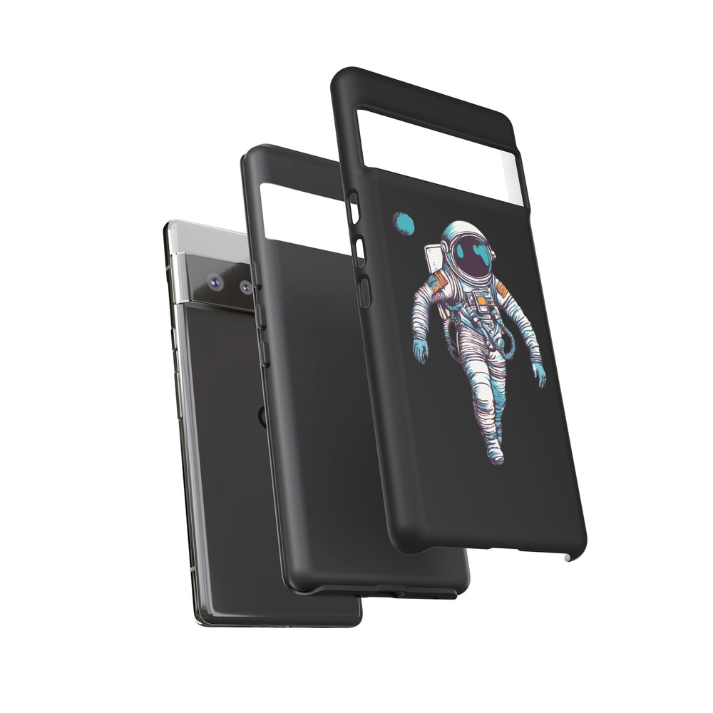 Mini-me Astronaut Spaceart Tough Google Pixel Mobile Cases