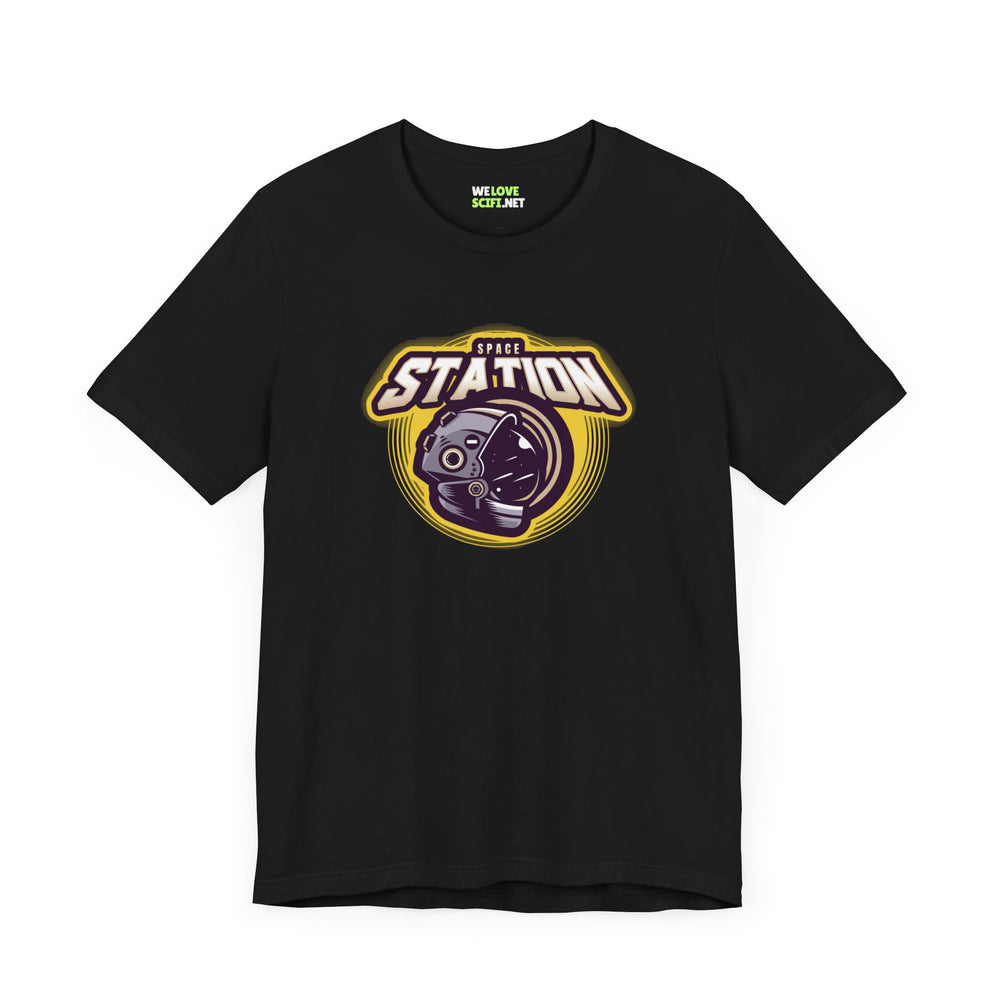 Space Station Astronaut T-Shirt Sci-Fi Shirt for Space Fans