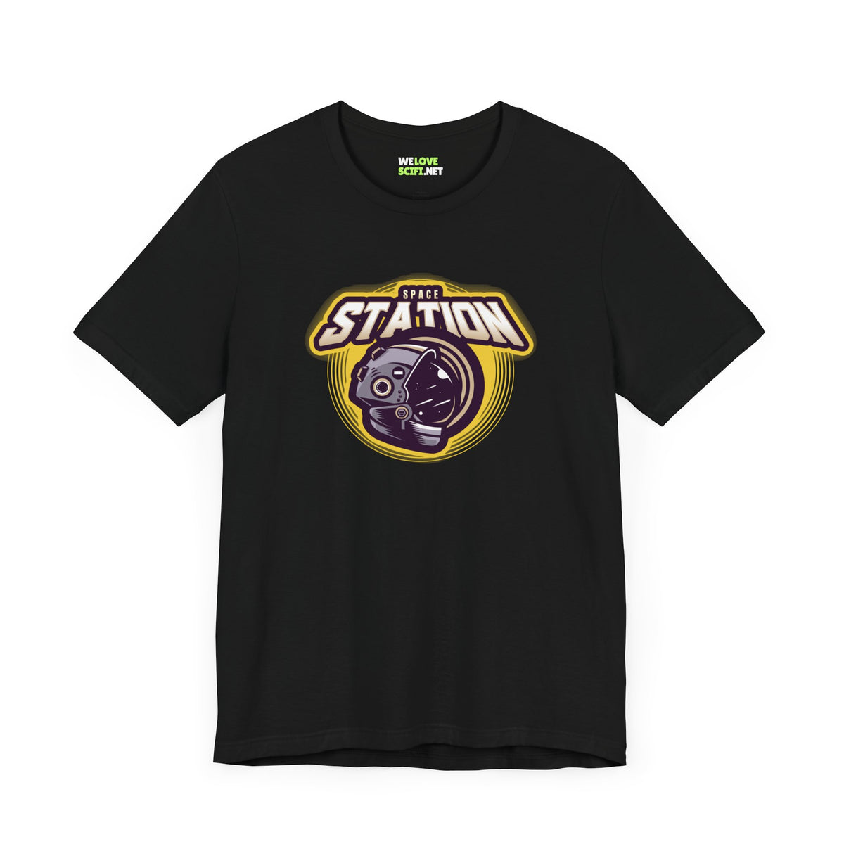 Space Station Astronaut T-Shirt Sci-Fi Shirt for Space Fans