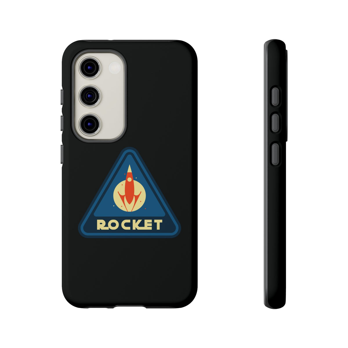 Retro Sci Fi Phone Case | Rocket Retro Sign Samsung Galaxy