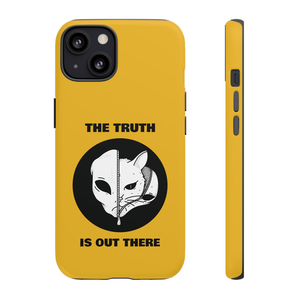 The Truth Is Outthere Funny Cat UFO Tough iPhone Mobile Cases-welovescifi.net