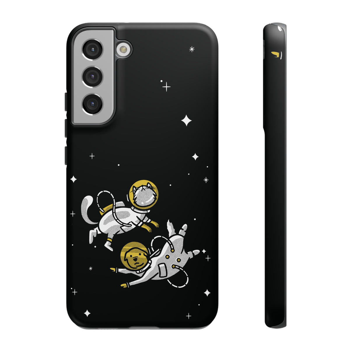 Astronaut Friends Dog Cat Sci-Fi Tough Samsung Galaxy 