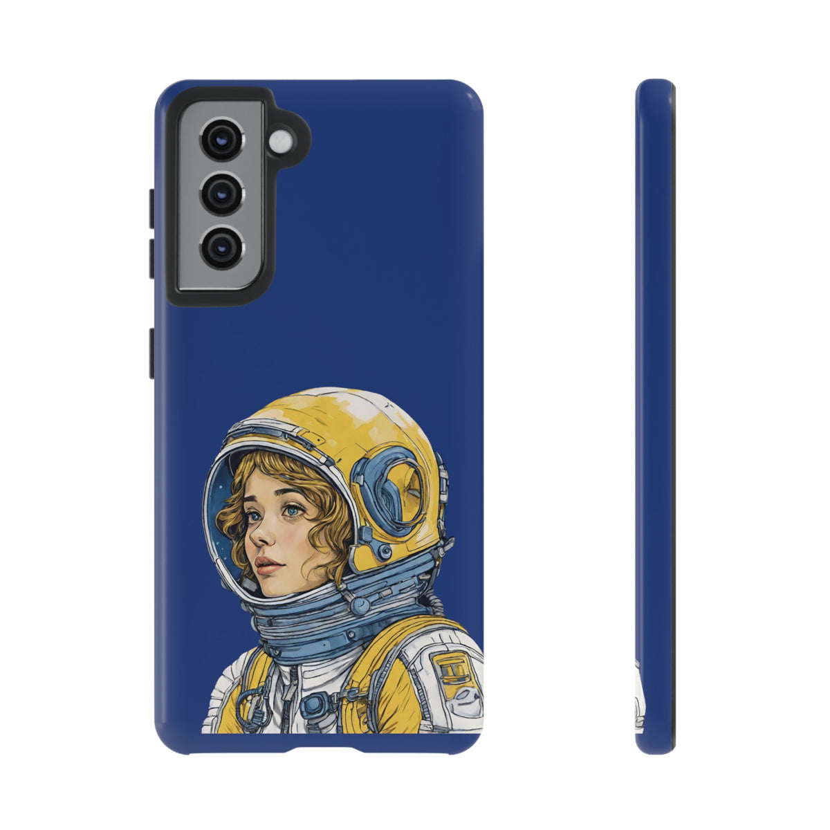 Dream Big SpaceArt Astronaut Tough Samsung Galaxy Mobile