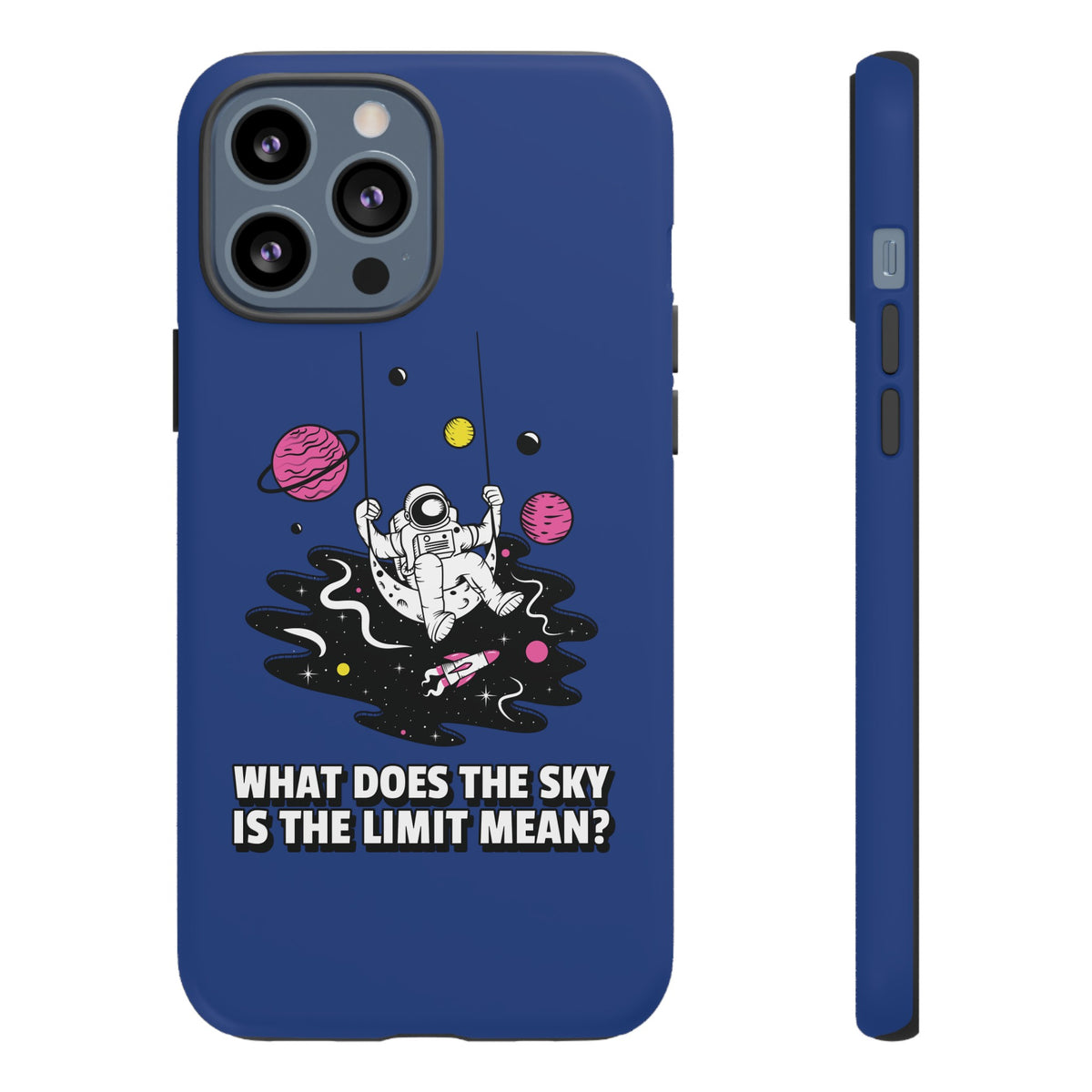 Astronaut iPhone Case Sky Is the Limit Sci-Fi Mobile Cover