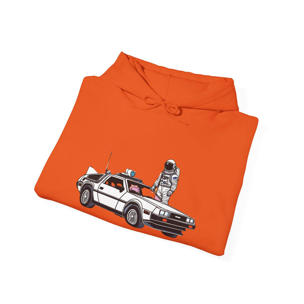 Take a Ride Delorean Astronaut Sci-Fi Hoodie We Love Sci-Fi