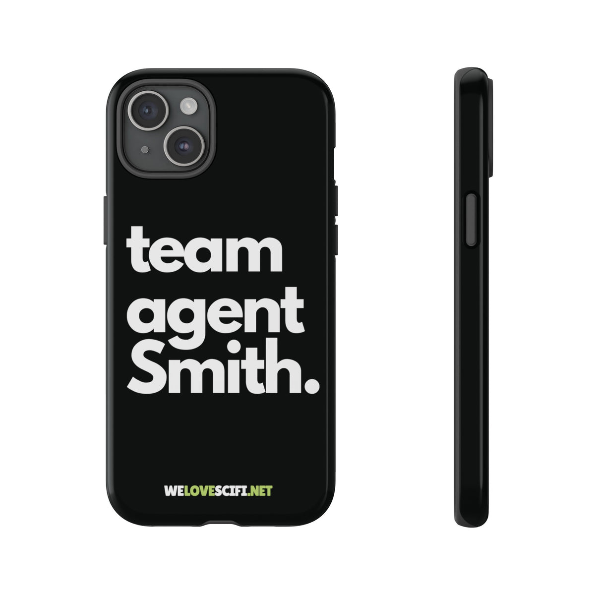 Team Agent Smith Supervillain Tough iPhone Mobile Cases