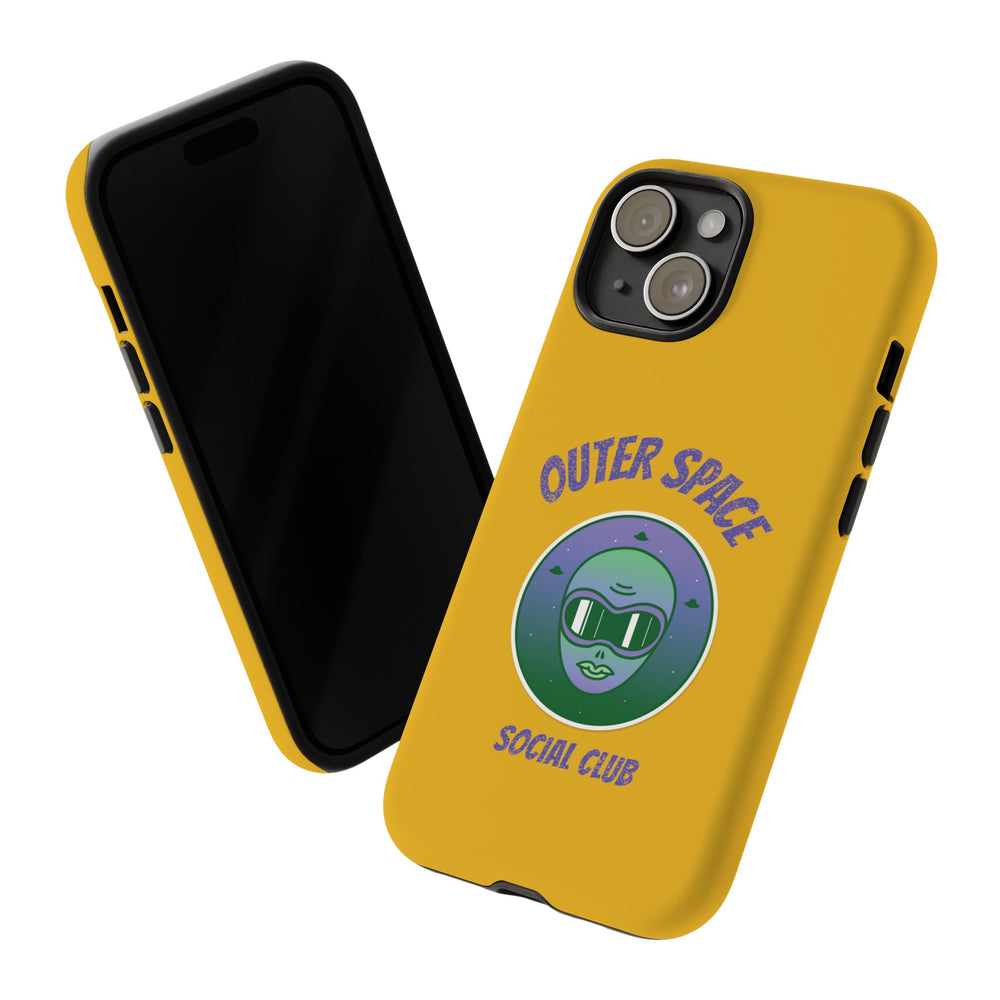 Outer Space iPhone Case | Sci-Fi Tough Mobile Cases