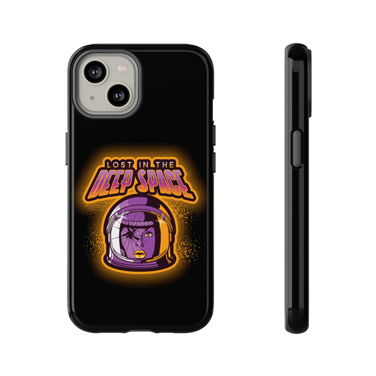 Astronaut iPhone Cases Lost in Deep Space Sci-Fi Mobile Case