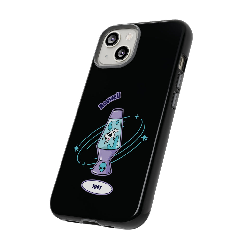 Roswell Cow iPhone Case - Funny Sci-Fi Tough Mobile Cover