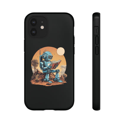 Humans Robot SpaceArt iPhone Cases - Tough Mobile Protection