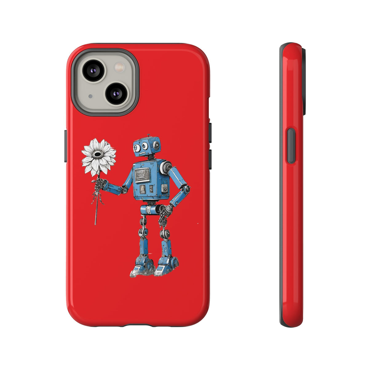 Maybe Baby Robot Spaceart Tough iPhone Mobile Cases