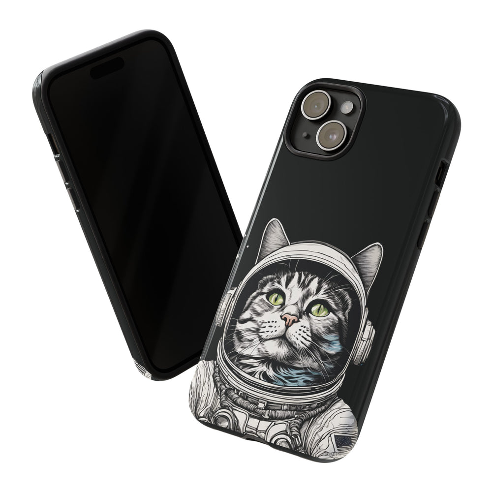 SpaceCat Tough iPhone Mobile Cases - WeLoveSciFi