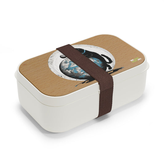 Player Cat Sci-Fi Bento Lunch Box | Perfect for Sci-Fi Fans