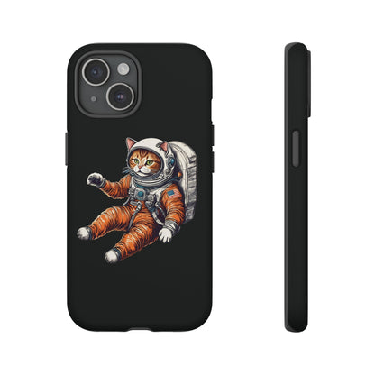 Redhead Spacecat iPhone Case - Tough Astronaut Mobile Cover