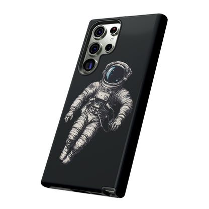 Floating Astronaut SpaceArt Tough Samsung Galaxy Mobile Case