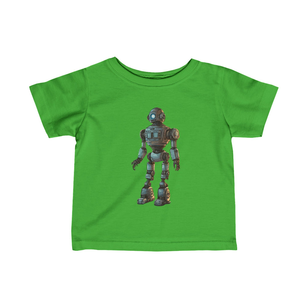 Space Art Tee for Infants | Hey Human Robot Fine Jersey