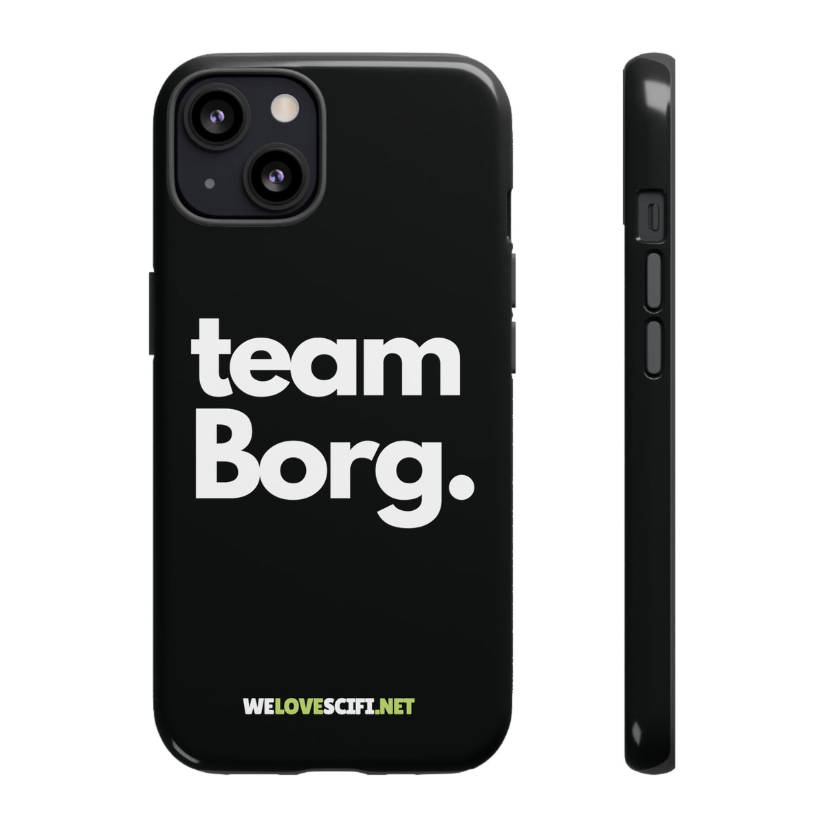 Team Borg iPhone Cases - Supervillain Tough Mobile Covers