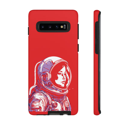 Duotone SpaceGirl SpaceArt Tough Samsung Galaxy Mobile Cases