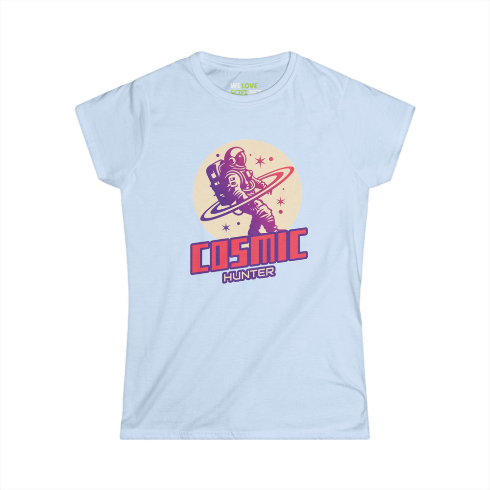 Cosmic Hunter Astronaut Woman's Tee-welovescifi.net