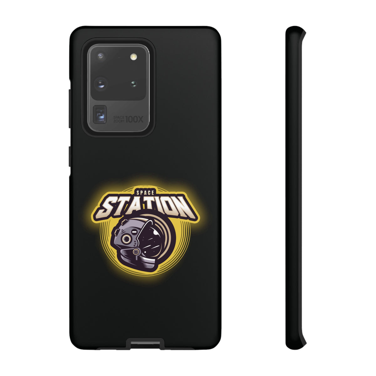 Space Station Astronaut Galaxy Cases