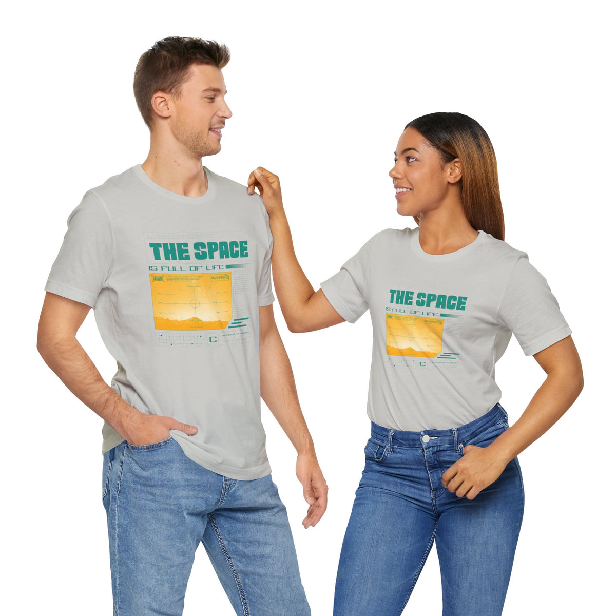 The Space is Full of Life - UFO Sci-Fi T-Shirt