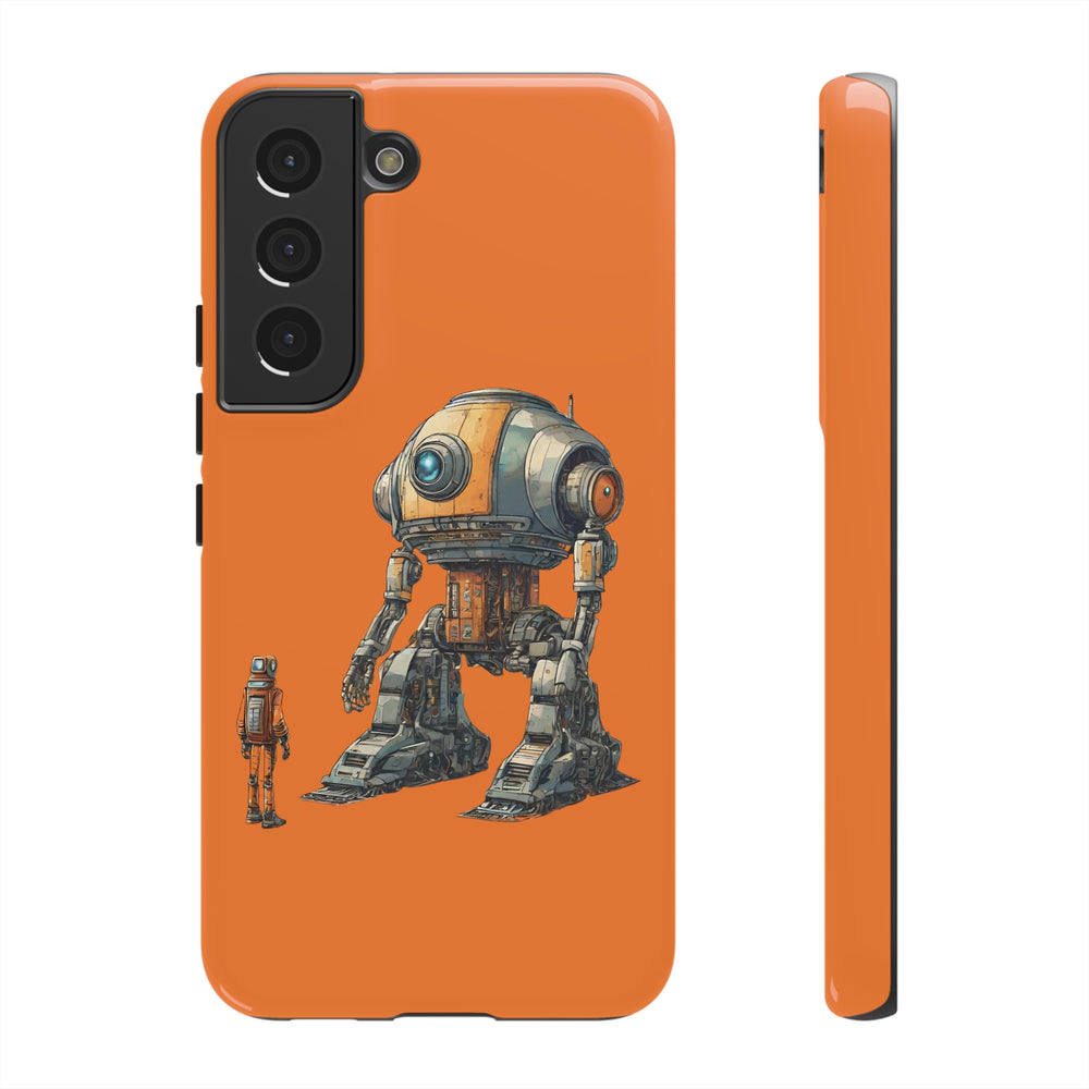 Robot Space Art Galaxy Mobile Cases | Look at Me Robot