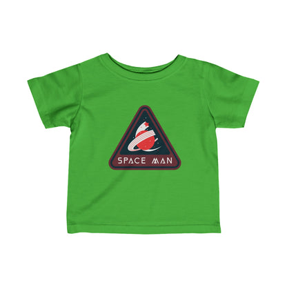 Space Man Infant Tee | Sci-Fi Fine Jersey Toddler Shirt