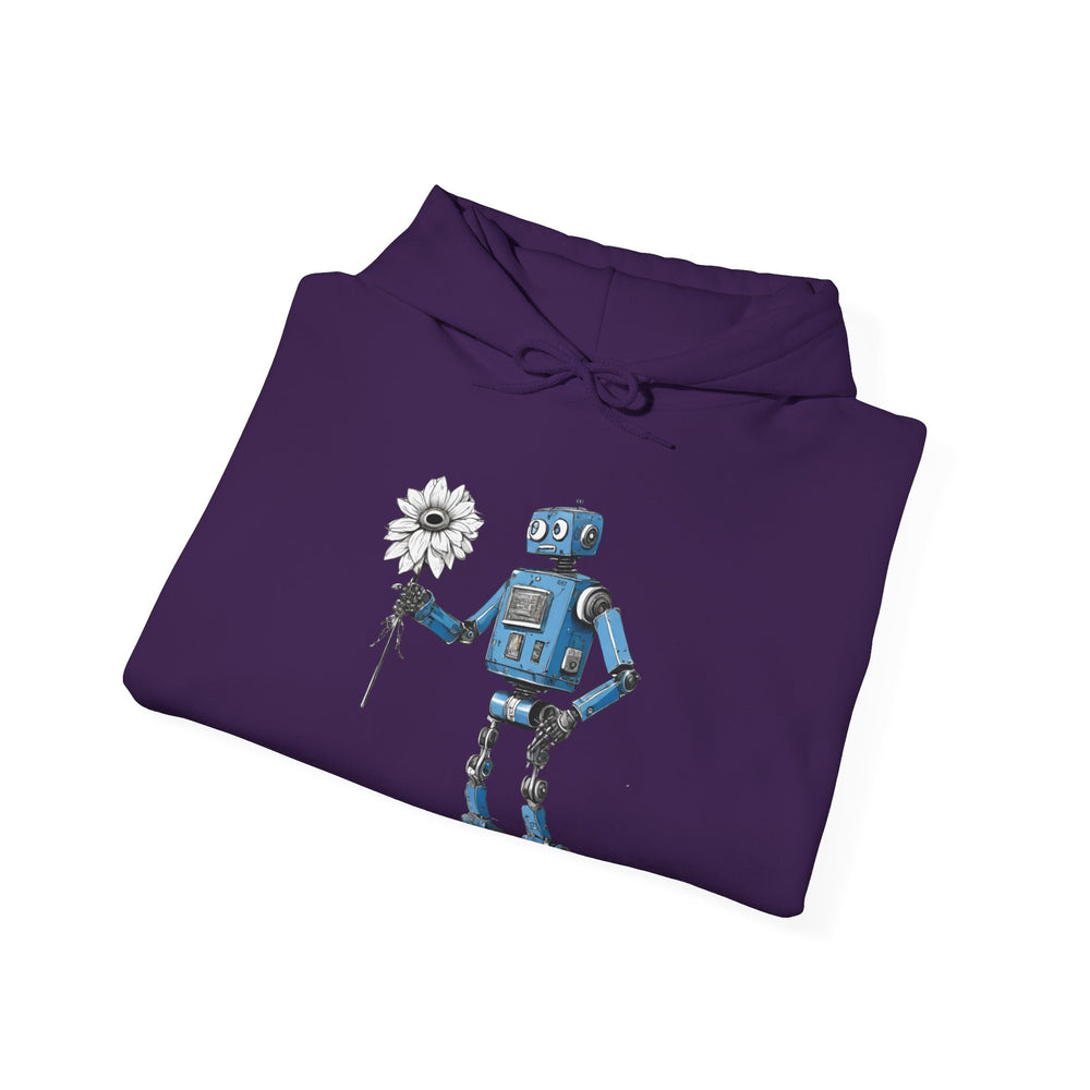 Robot Space Art Hoodie | Maybe Baby Sci-Fi Hoodie