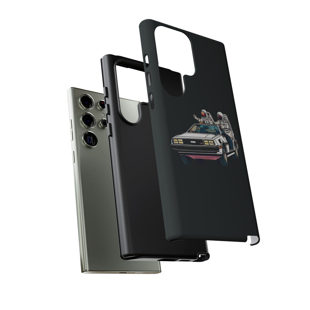 Delorean Party Astronauts Tough Samsung Galaxy Mobile Cases