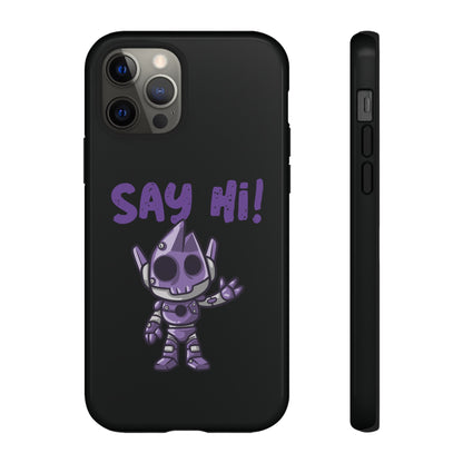 Funny UFO iPhone Cases | Say Hi Sci-Fi Tough Mobile Covers