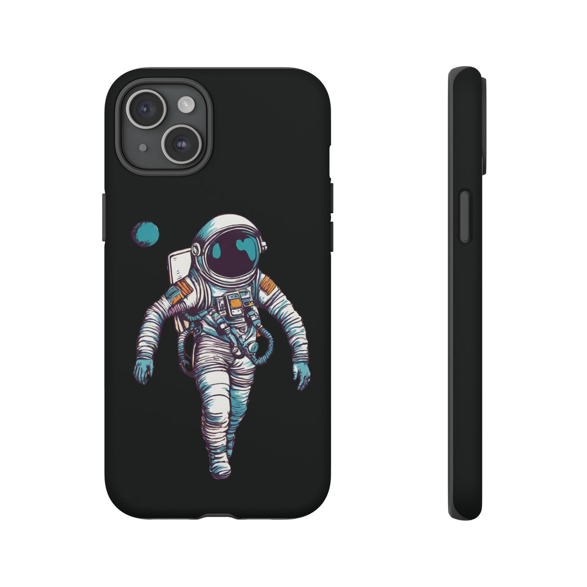 Mini Me Astronaut Spaceart Sci-Fi Tough iPhone Mobile Cases