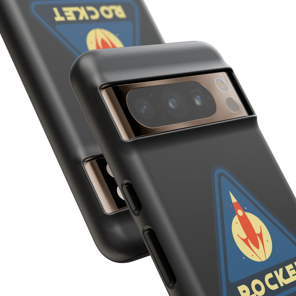 Retro Sci-Fi Mobile Cases Rocket Retro Sign Google Pixel