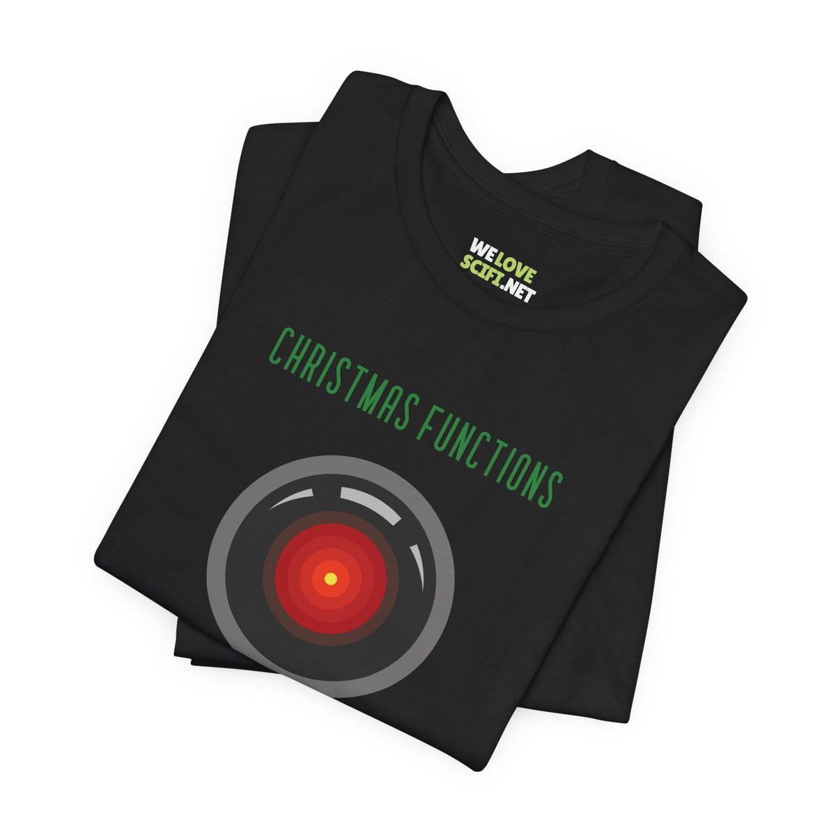 Too Important Christmas Funny HAL9000 Christmas Unisex Tee-welovescifi.net