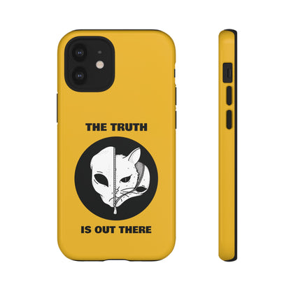 The Truth Is Outthere Funny Cat UFO Tough iPhone Mobile Cases-welovescifi.net