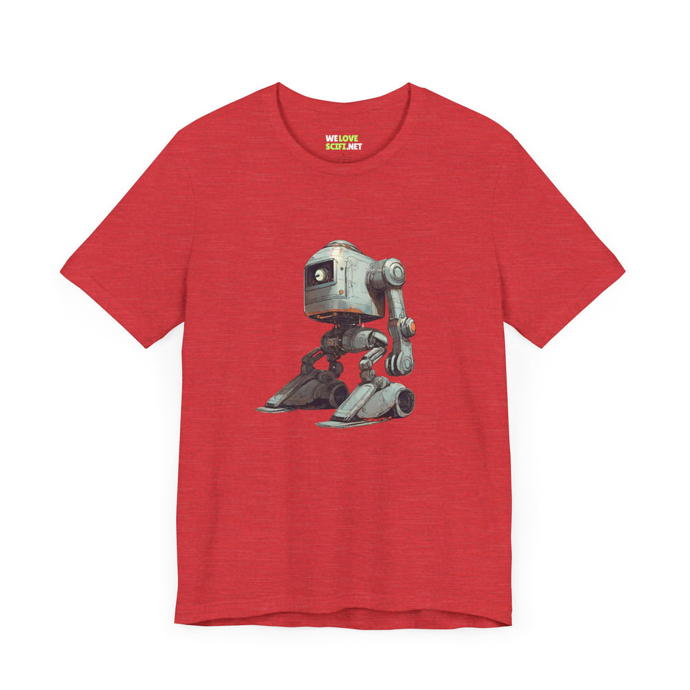 Robot Space Art T-Shirt - Ready To Go Sci-Fi Desig