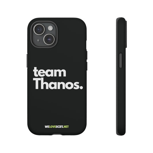 Team Thanos iPhone Case Supervillain Tough Mobile Protection