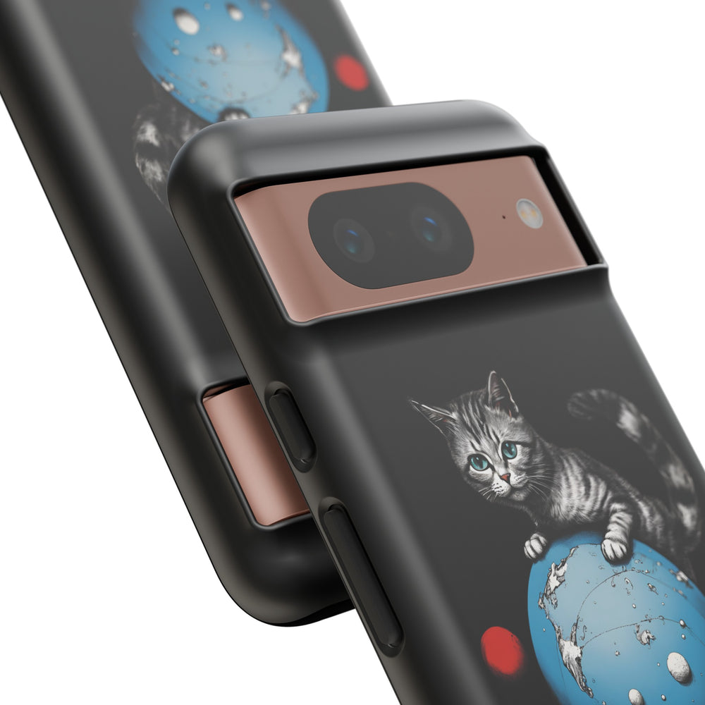 Spaceplayer Cat 3 Tough Google Pixel Mobile Cases