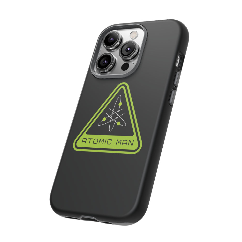 Atomic Man Retro Sign Sci-Fi Tough iPhone Mobile Cases