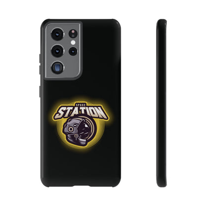 Space Station Astronaut Galaxy Cases