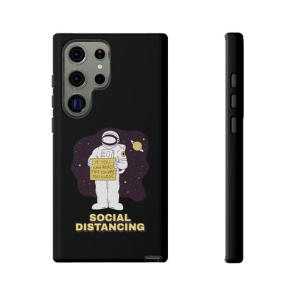 Social Distancing Astronaut Mobile Case