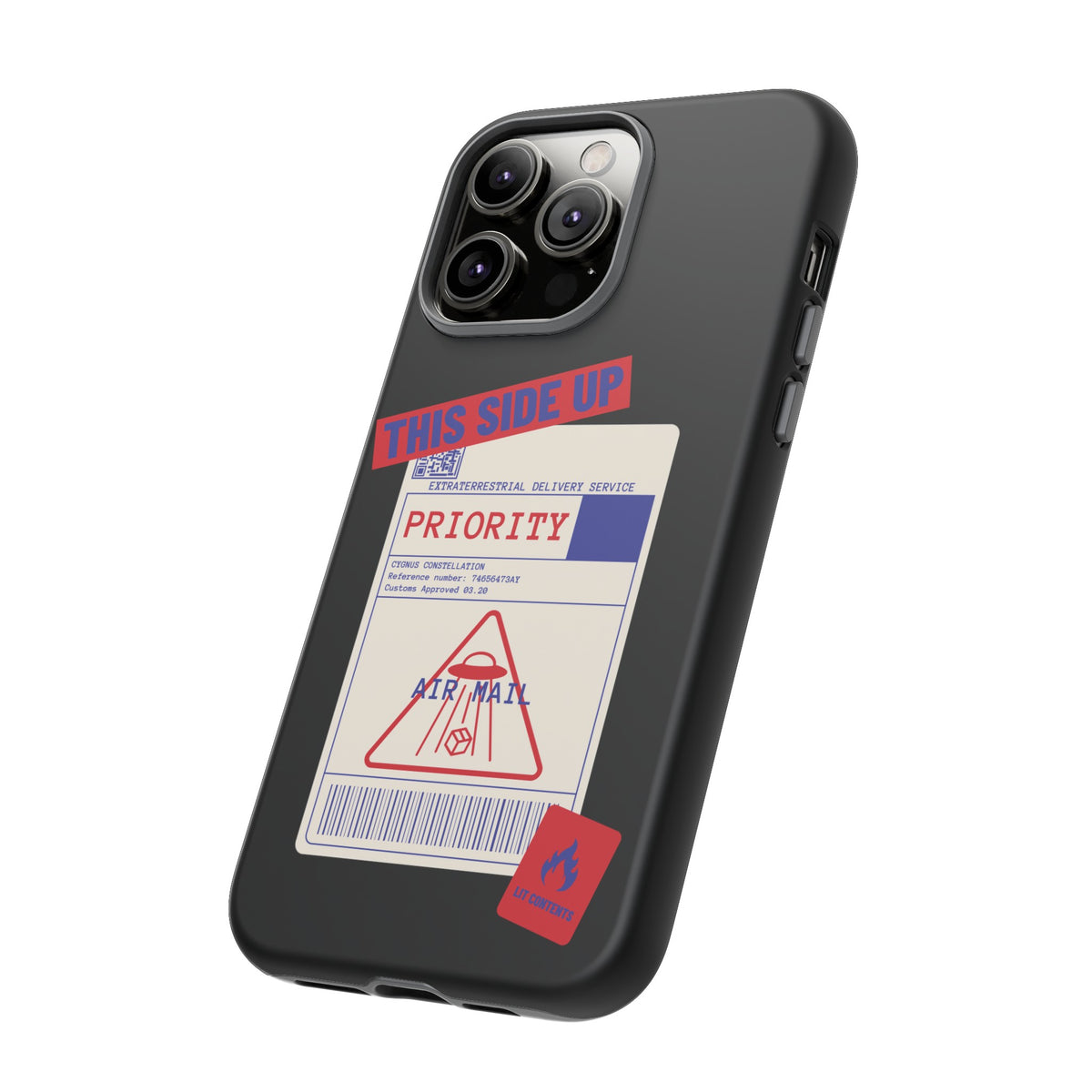 Extraterrestrial Delivery Phone Case - Funny UFO Sci-Fi