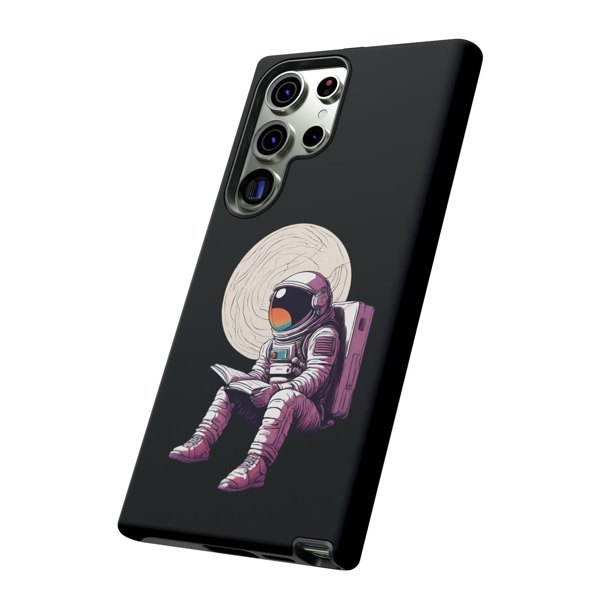 Space Art Samsung Galaxy Mobile Cases | Astronaut Design