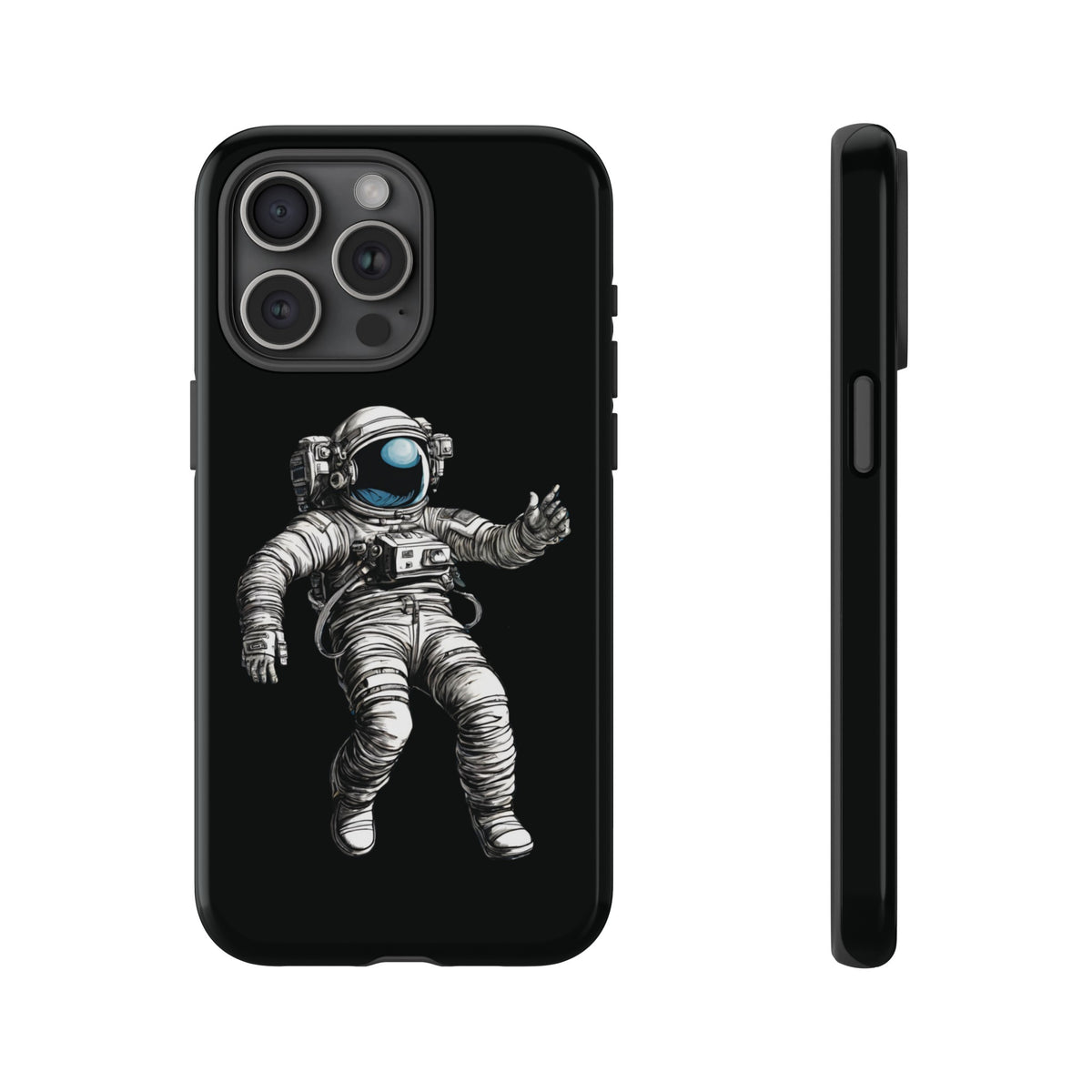 space art astronaut phone case-Space Art Astronautb iPhone