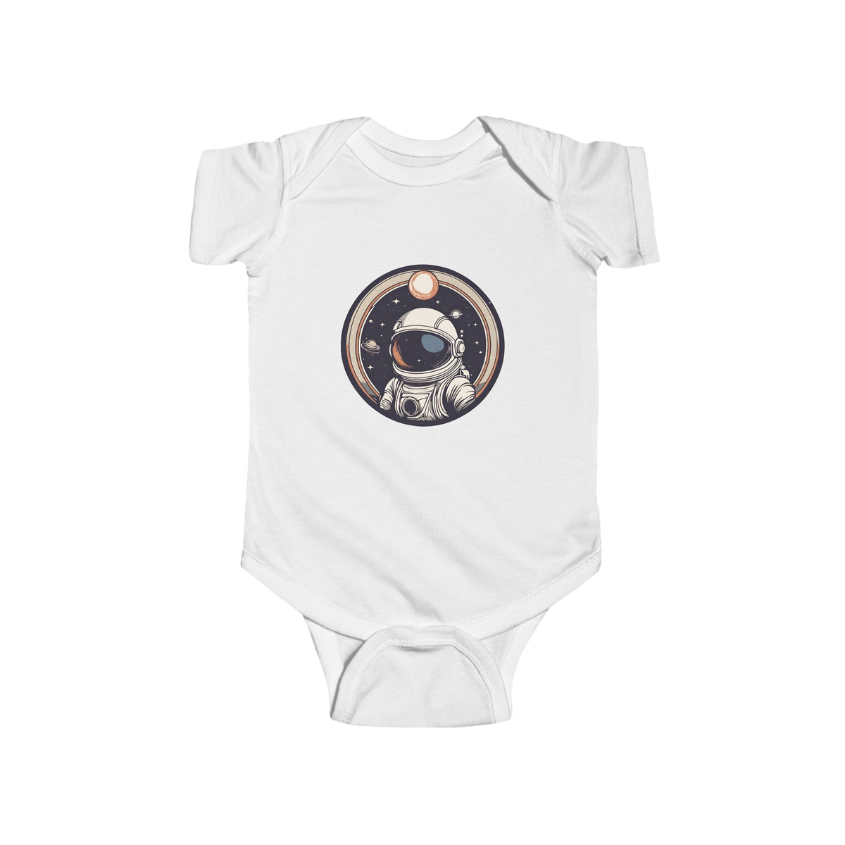 Astronaut Baby Bodysuit Cute Space-themed Outfit for Infants