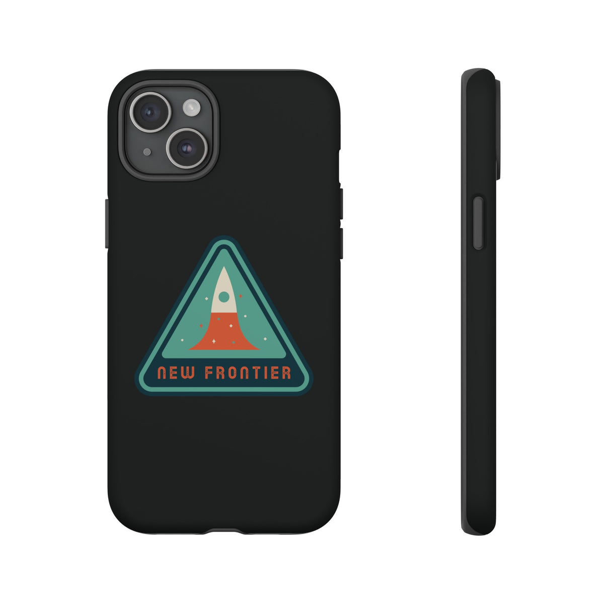 Retro Sci-Fi iPhone Cases New Frontier Tough Mobile Covers