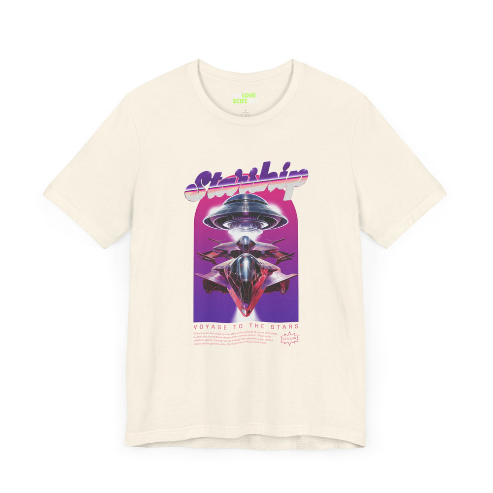 Starship Retro Sci-Fi T-Shirt | We Love Sci-Fi