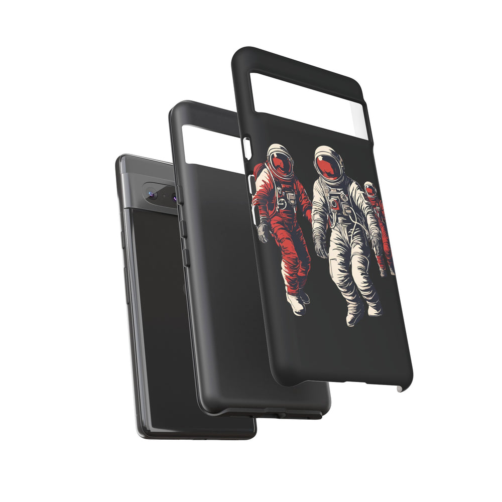 Astronaut In Red Tough Google Pixel Mobile Cases-welovescifi